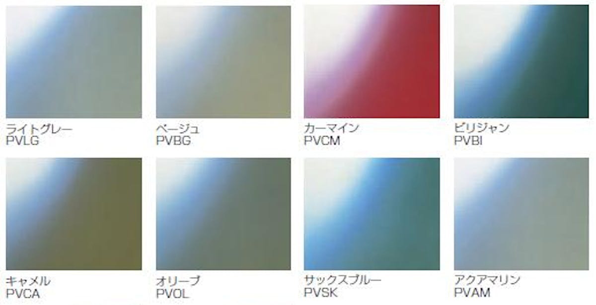 高反射カラーガラス ガラスの種類辞典